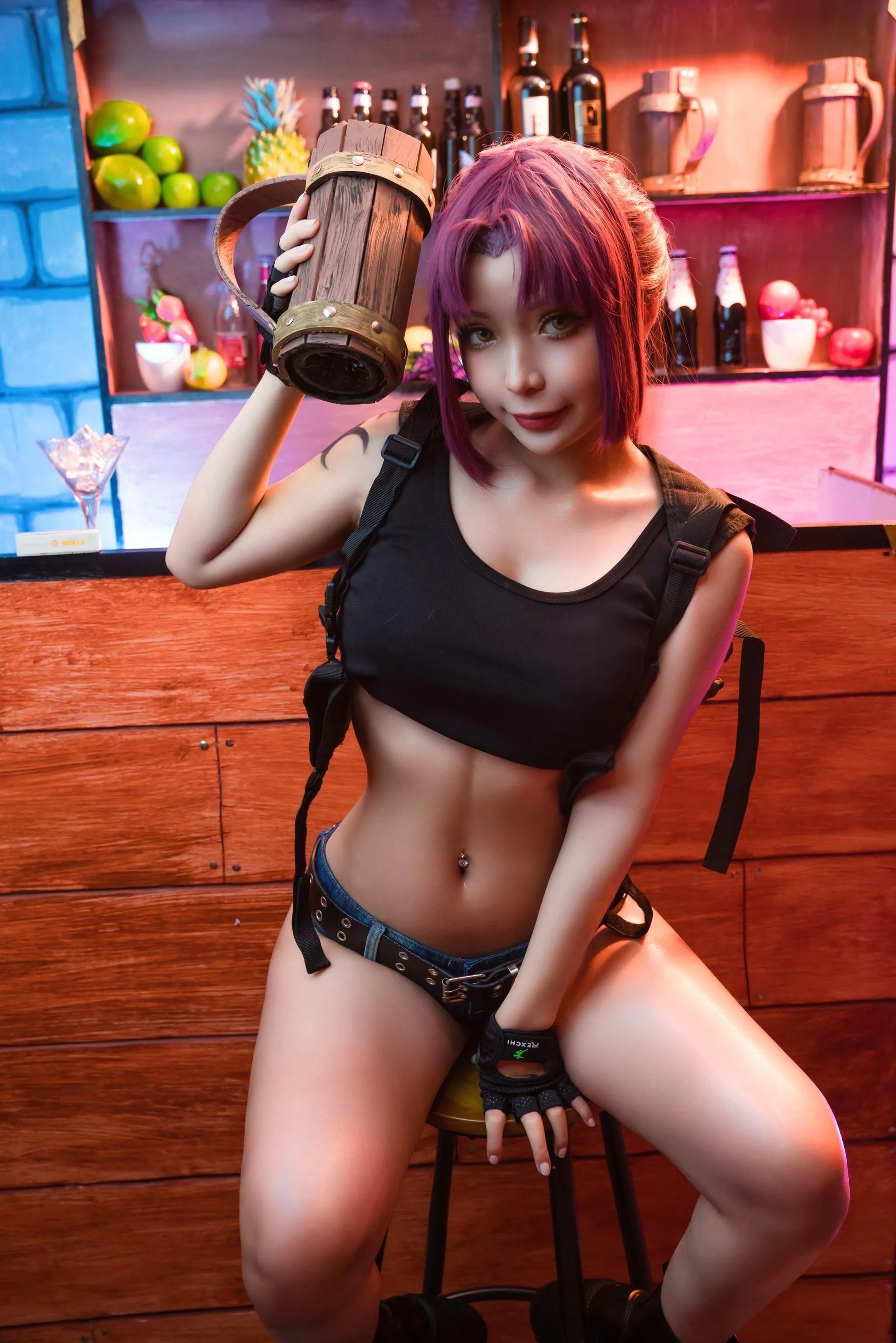 Umeko J – NO.051 Revy Black Lagoon [COMPLETE SET]-Revy HD [56P]插图8